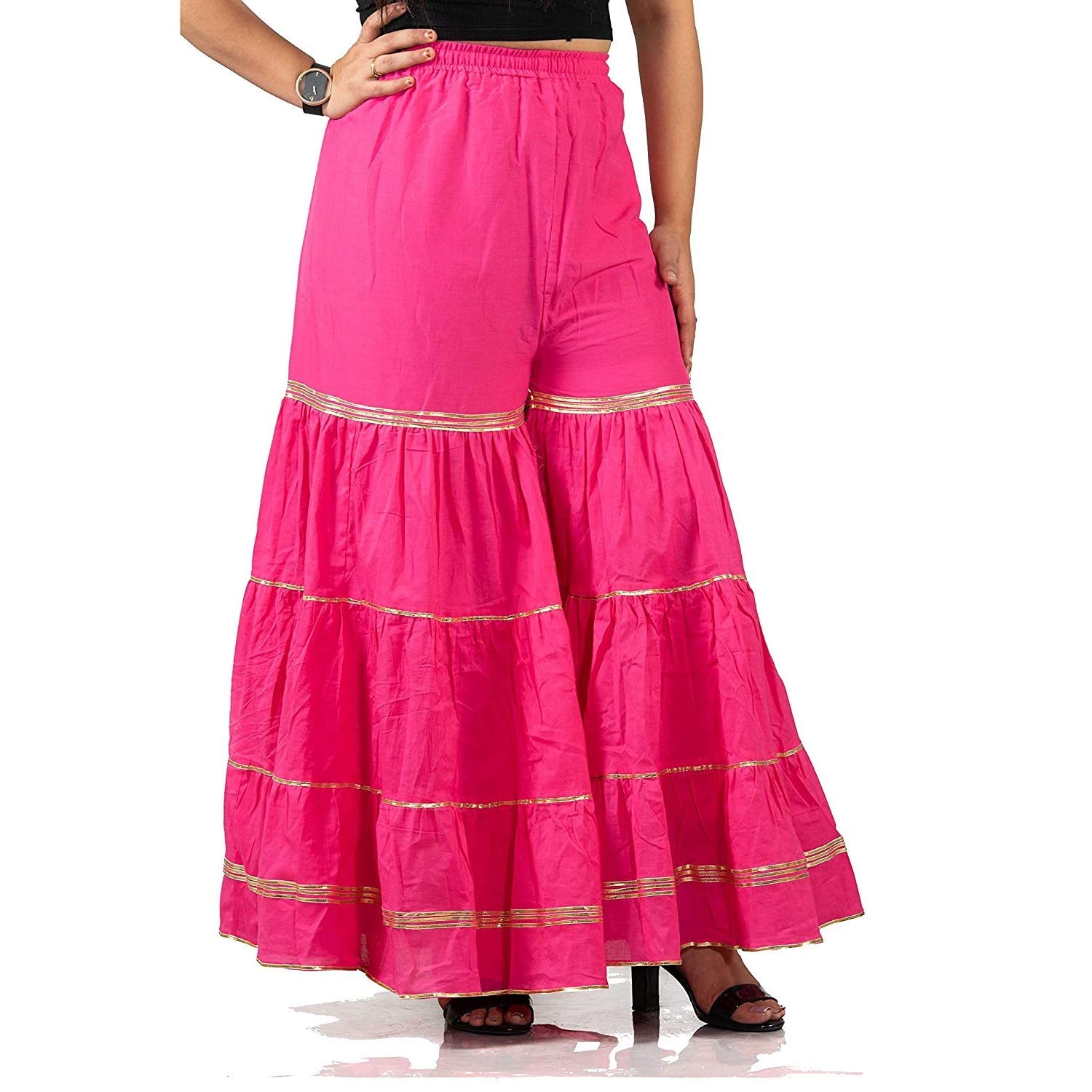 First ChoiceBeautifully Designed Flared Garara/Sharara for Women