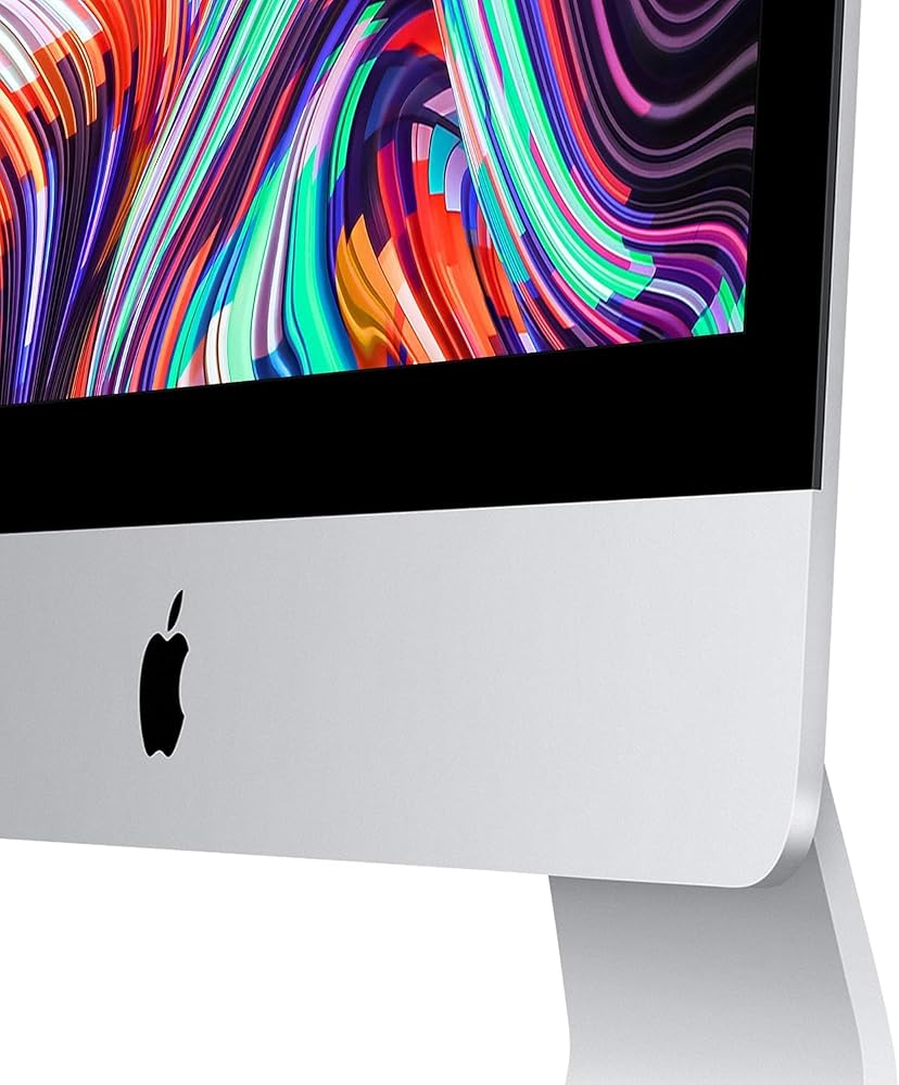Apple iMac 21.5 inches, 2019, 4K I3-8100 3.6 GHz 8 256GB SSD Radeon Pro 555X MHK23LL/A (Renewed)