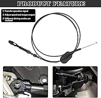 Vista 3 de WayJun Cable de Cambio de Transmisión Automática Compatible con Tahoe 1995-1999 Suburban 1995-1999 Escalade 1999-2000 Reemplazo para cable de cambio
