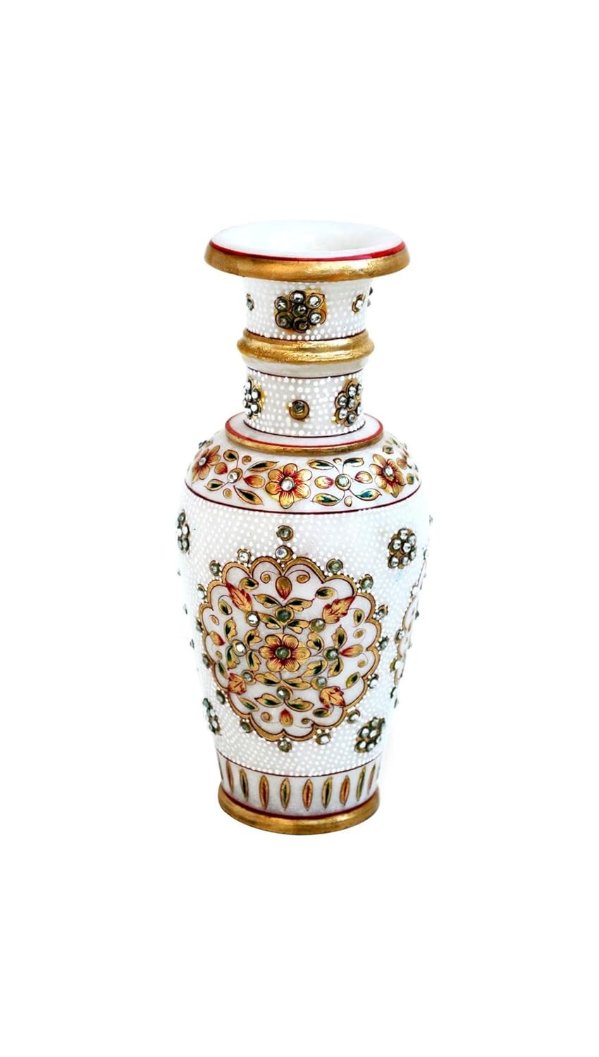 KSCINTERNATIONAL MARBLE FLOWER VASE Amazon.in Home & Kitchen