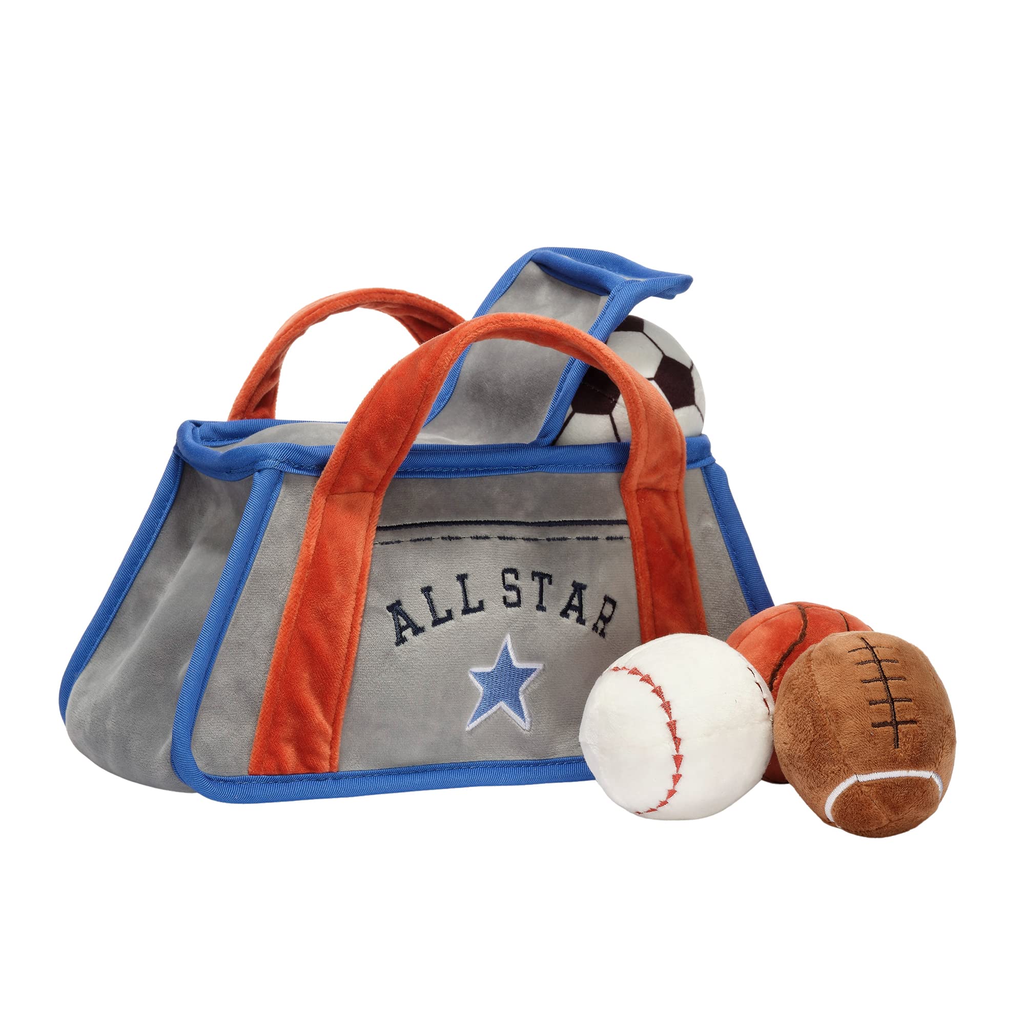 Baby Sports - Juego de juguetes de peluche interactivos - Fútbol/Baloncesto/Béisbol 3