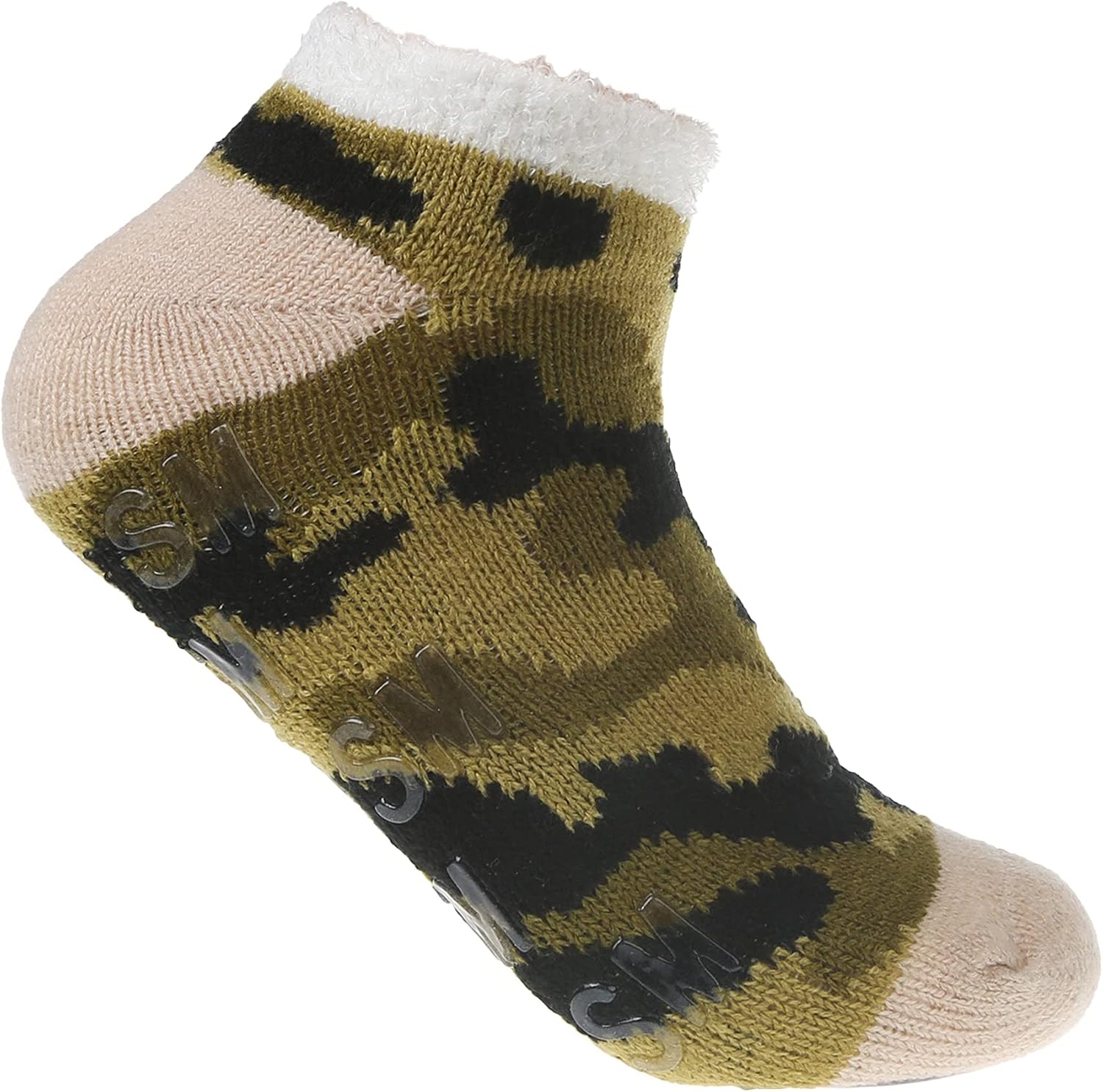 Steve Madden Women's Low Cut Socks - 3 Pairs Lounge Casual Comfy with Gripper Socks