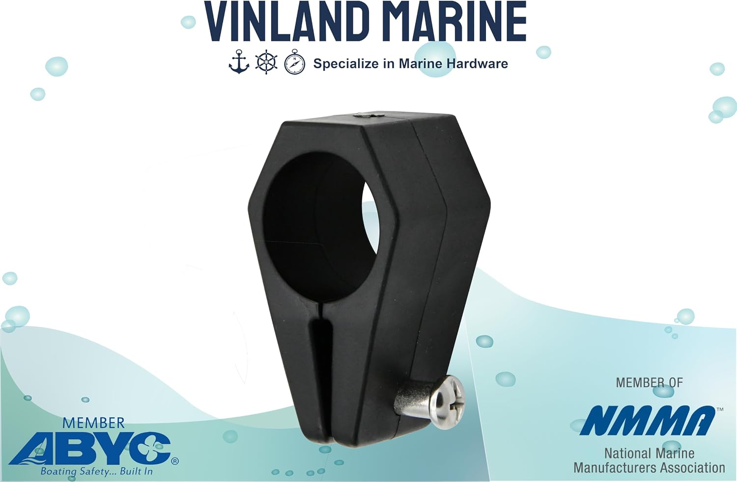 Vinland Marine Jaw Slide Nylon Bimini Top Hardware, Bimini Hardware Bimini top mounting Hardware, Bimini top Fitting, Bimini Frame Replacement Parts, Boat Canopy Hardware, Boat Canopy Parts