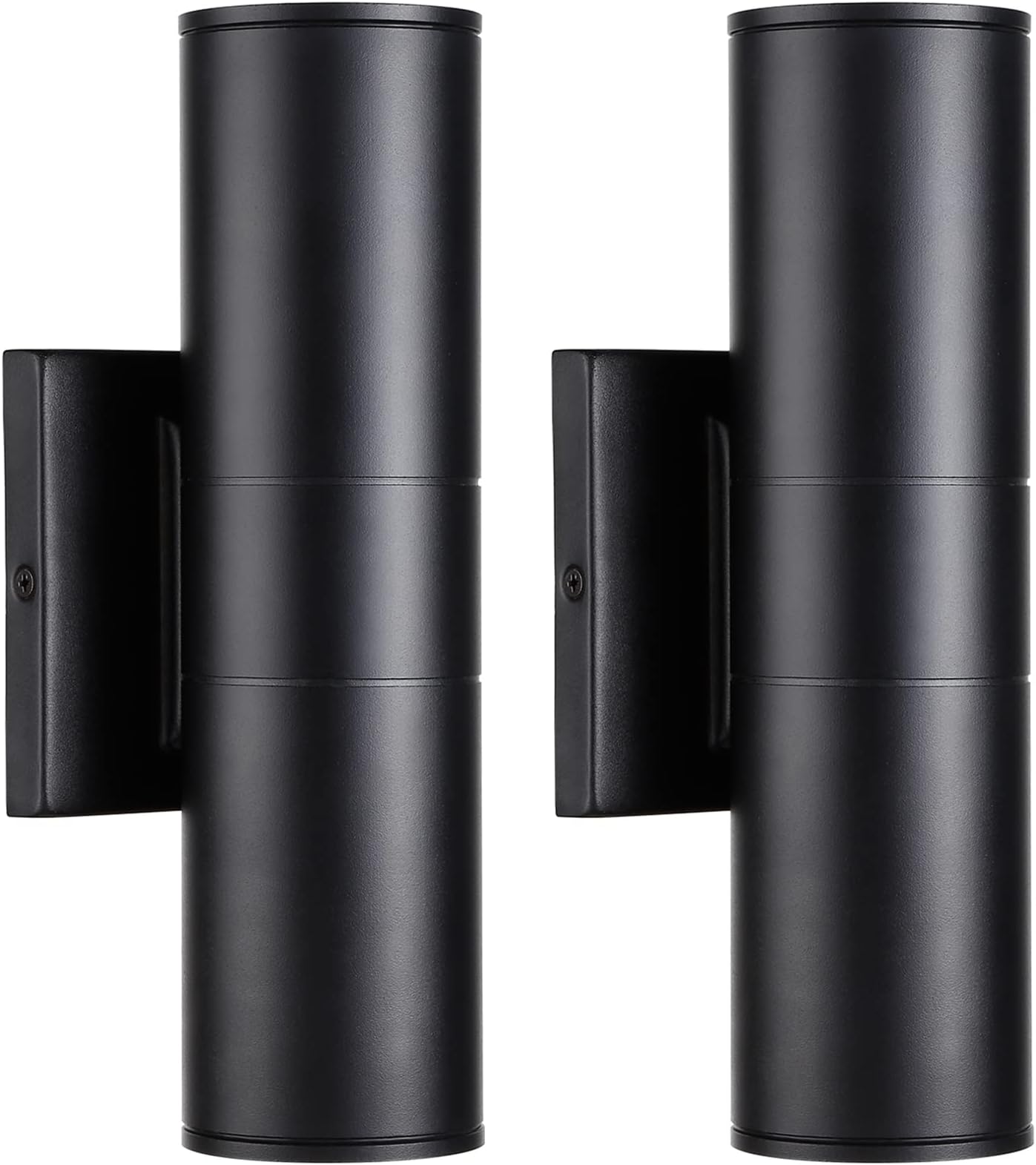 LEONLITE LED Cylinder UP Down Light, 20W (120W Equivalent), Super Bright LED Wall Mount Lamp, for Decoration on Door Way, Corridor, Garage, 5 Years Warranty, Pack of 2