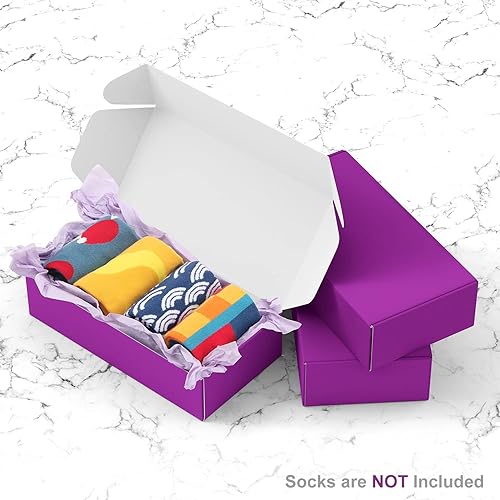 Vista 147 de Paquete de 25 cajas de envío de 4 x 4 x 2 pulgadas, cajas de regalo de San Valentín para el día de la madre, cajas de cartón corrugado, cajas de Rojo