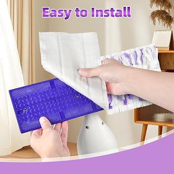 12 Pack Mop Pad Refills Compatible with PowerMop Multi-Surface Floor Mop