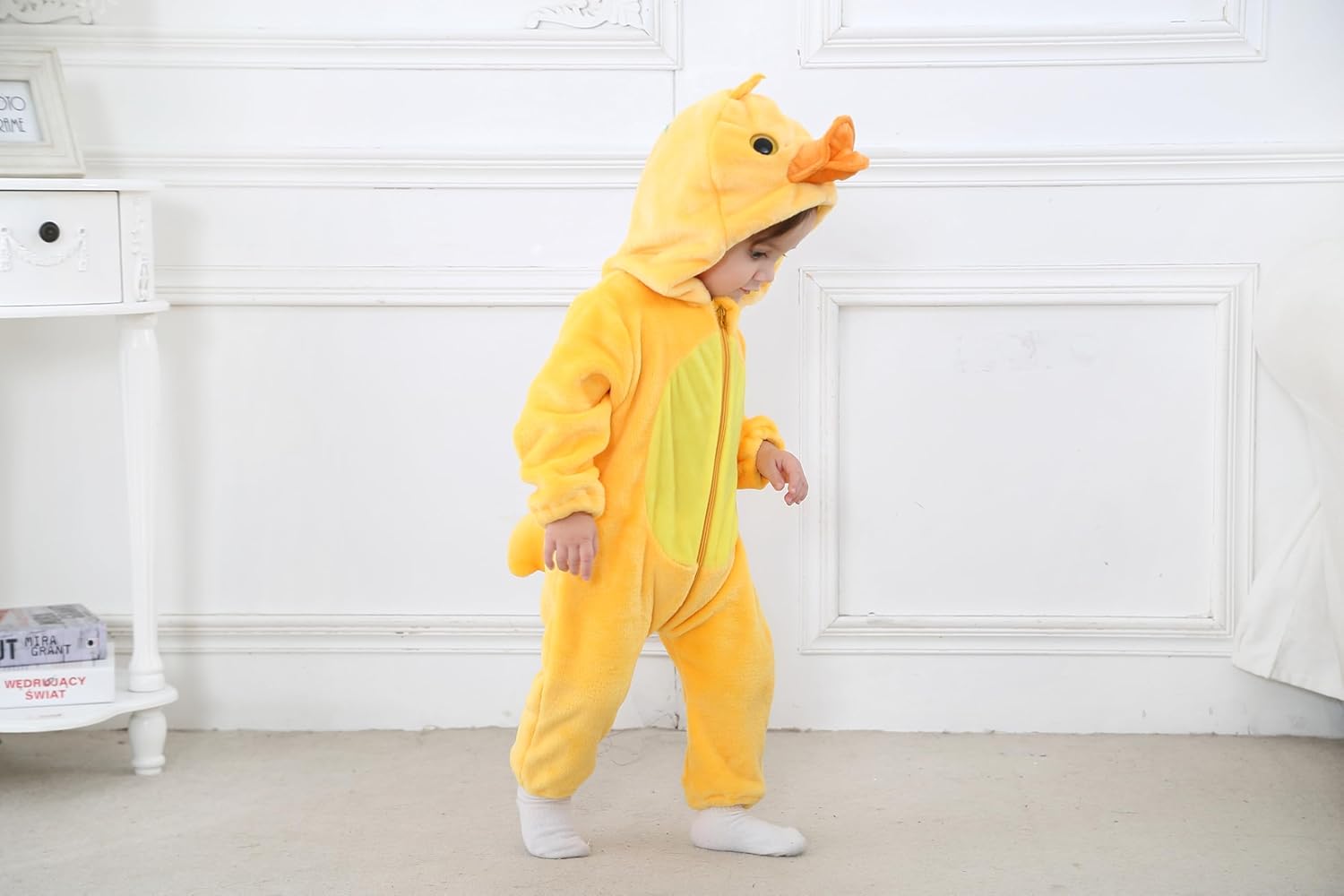 Dream cosplay Unisex Baby Costume,Baby Flannel Animal Halloween Home Clothing - Image 6