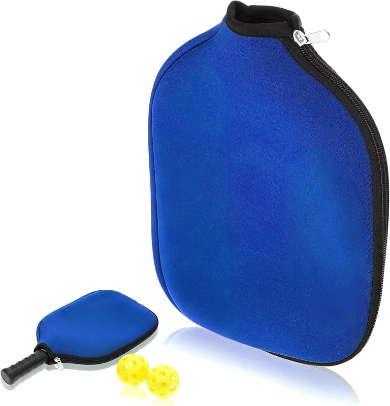 Selkirk Paddle Cover, Durable Neoprene Joola Paddle Cover | Universal 12 X 8.46 in Zippered Joola Paddles Covers, Fits USAPA Standard Racquets, Blue