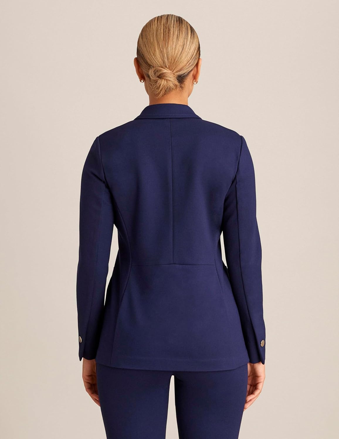 Anne Klein Women's Compression Faux Double-Breasted Blazer