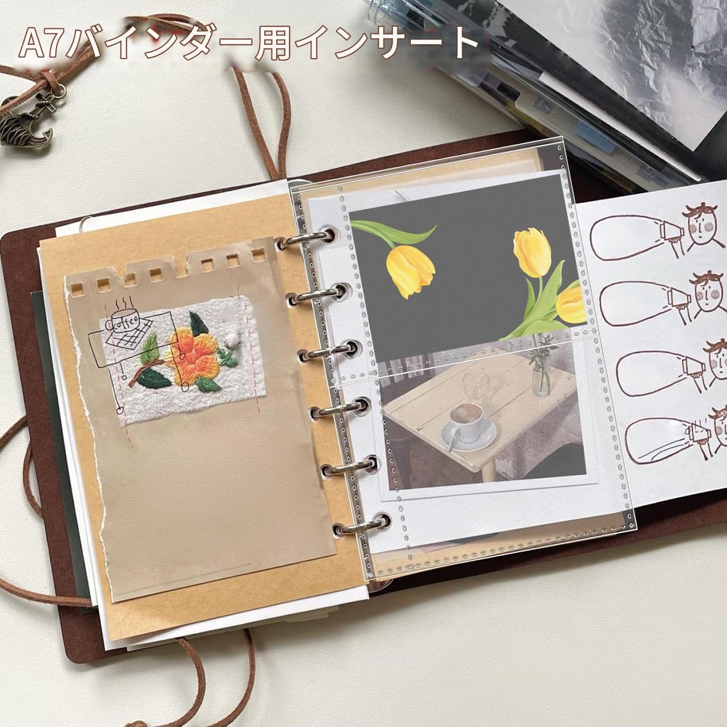 Amazon.co.jp: 10パック A 7バインダーインサートポケット システム