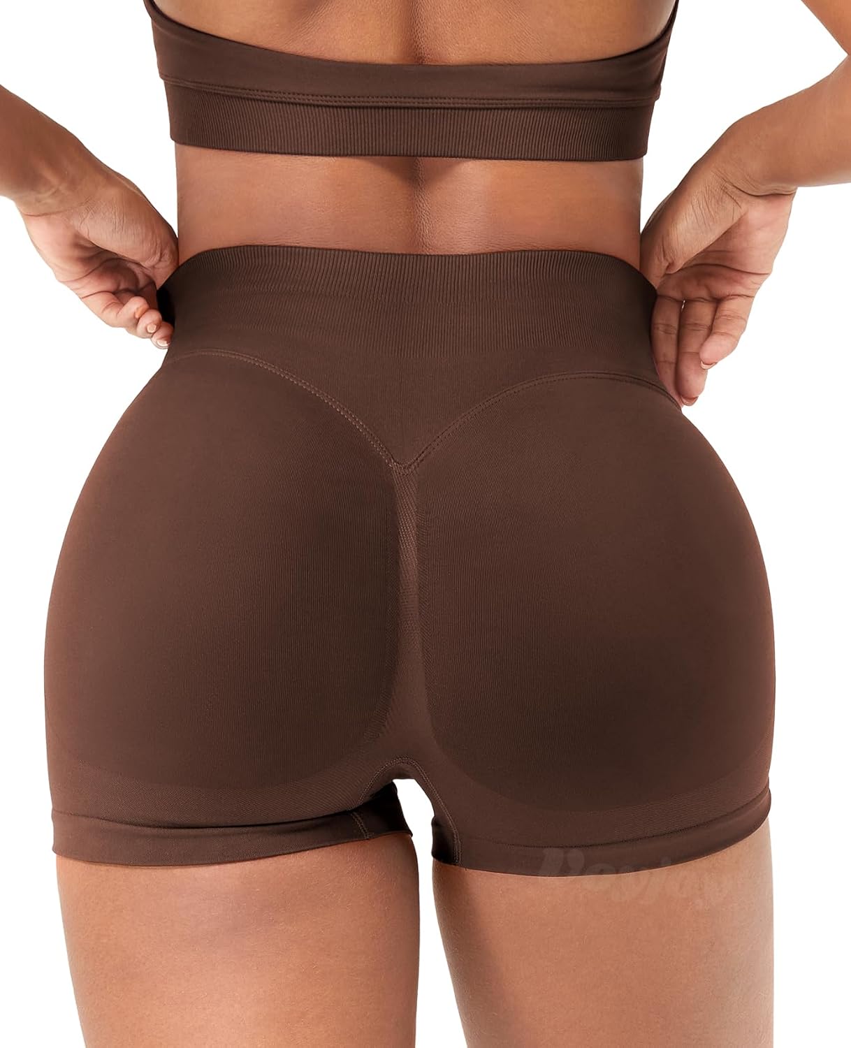 VOYJOY Women Workout Impact Shorts 2.5"/ 3.6"/ 4.5"/ 6" Scrunch Butt Lifting Gym Seamless Booty Biker Shorts