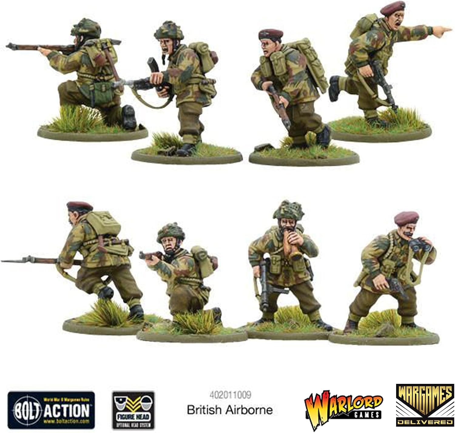 Wargames Delivered - Warlord Games British Airborne WWII Allied Paratroopers
