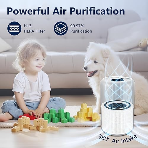 Miniatura 11 de Core P350 Filtro de repuesto para el cuidado de mascotas para purificador de aire LEVOIT Core P350, 3 en 1 nuevo pre de tela fina no tejida, H13