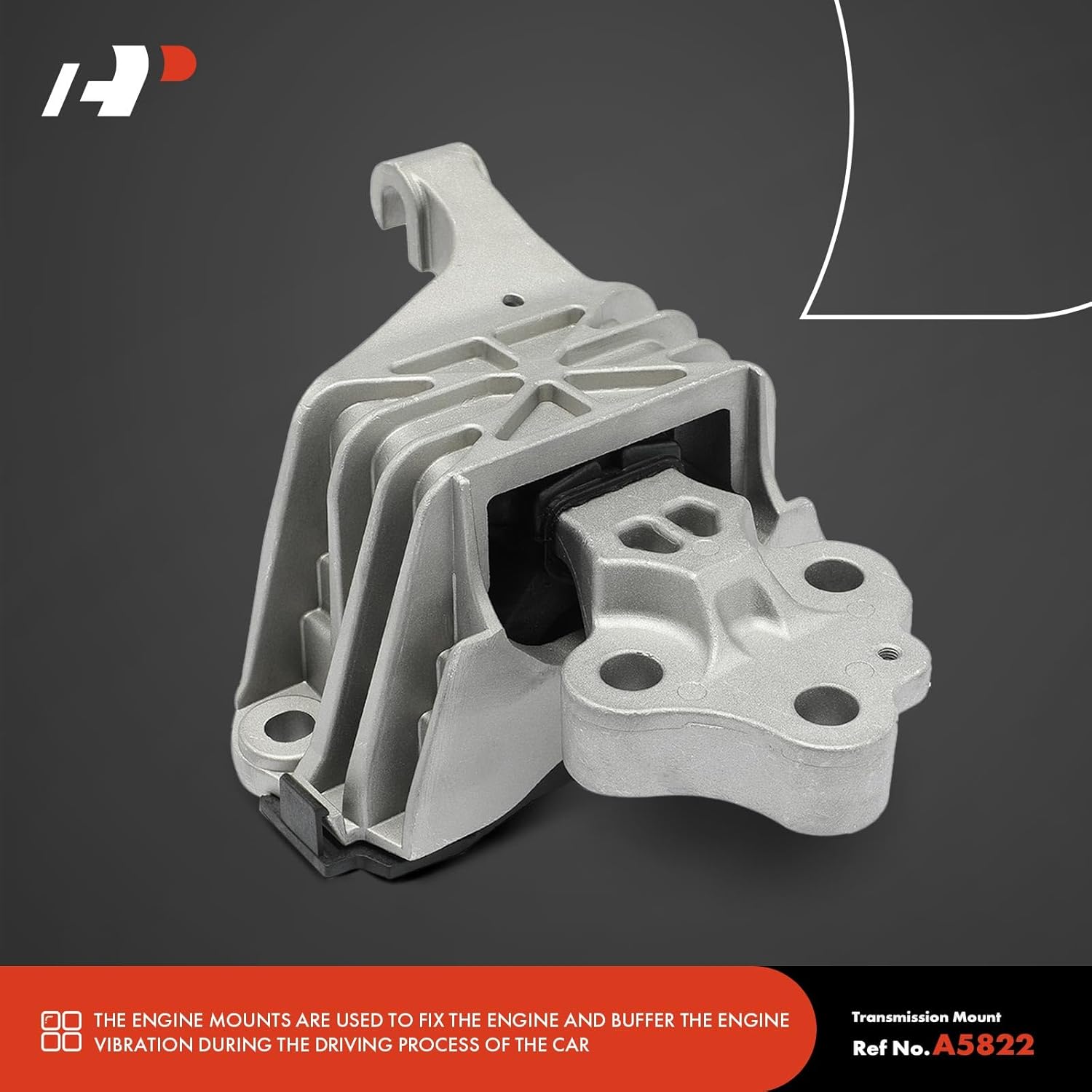 A-Premium 3PCS Engine Motor Mount and Transmission Mount Set Compatible with Dodge Dart 2013 2014 2015 2016 L4 2.0L Naturally Aspirated, Replace# 68081488AH, 68081488AC