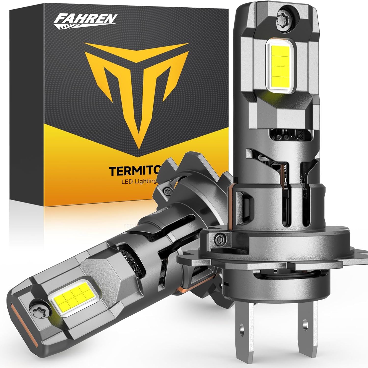 𝐁𝐫𝐢𝐠𝐡𝐭𝐞𝐬𝐭-𝐆𝐞𝐧 H7/H7LL Bulbs, 𝟕𝟎𝟎𝟎𝟎𝐋𝐌 𝟏𝟑𝟎𝟎% Brighter, Truly Plug and Play H7 Light Bulbs, 6500K Cool White, CAN-Bus Ready, No extra Adapter Required, Pack of 2