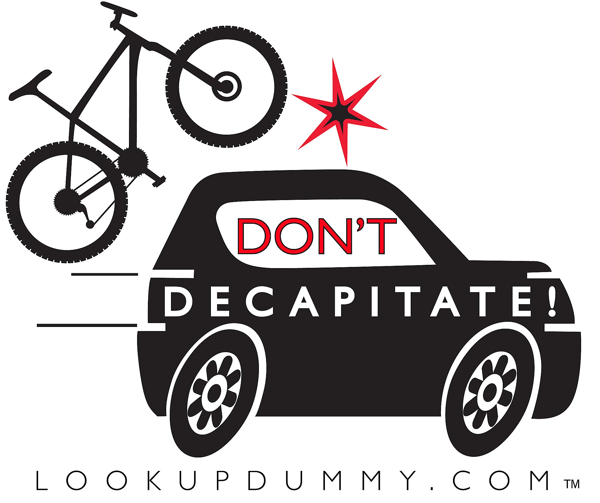 Buy Don't Decapitate 2 for 1 Sale! Bike Roof and Rear Rack Windshield