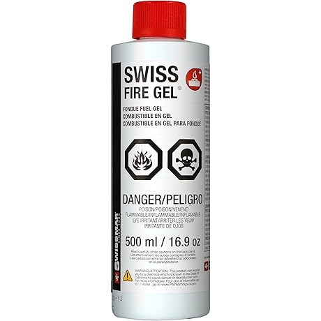 Swissmar Fondue Gel Fuel Safety-enhanced