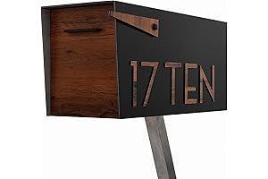 Contemporary Post Mount Mailbox