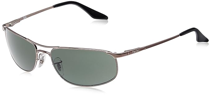 Buy Ray-Ban Rectangular Sunglasses (Gunmetal) (RB3147|004|56) at Amazon.in