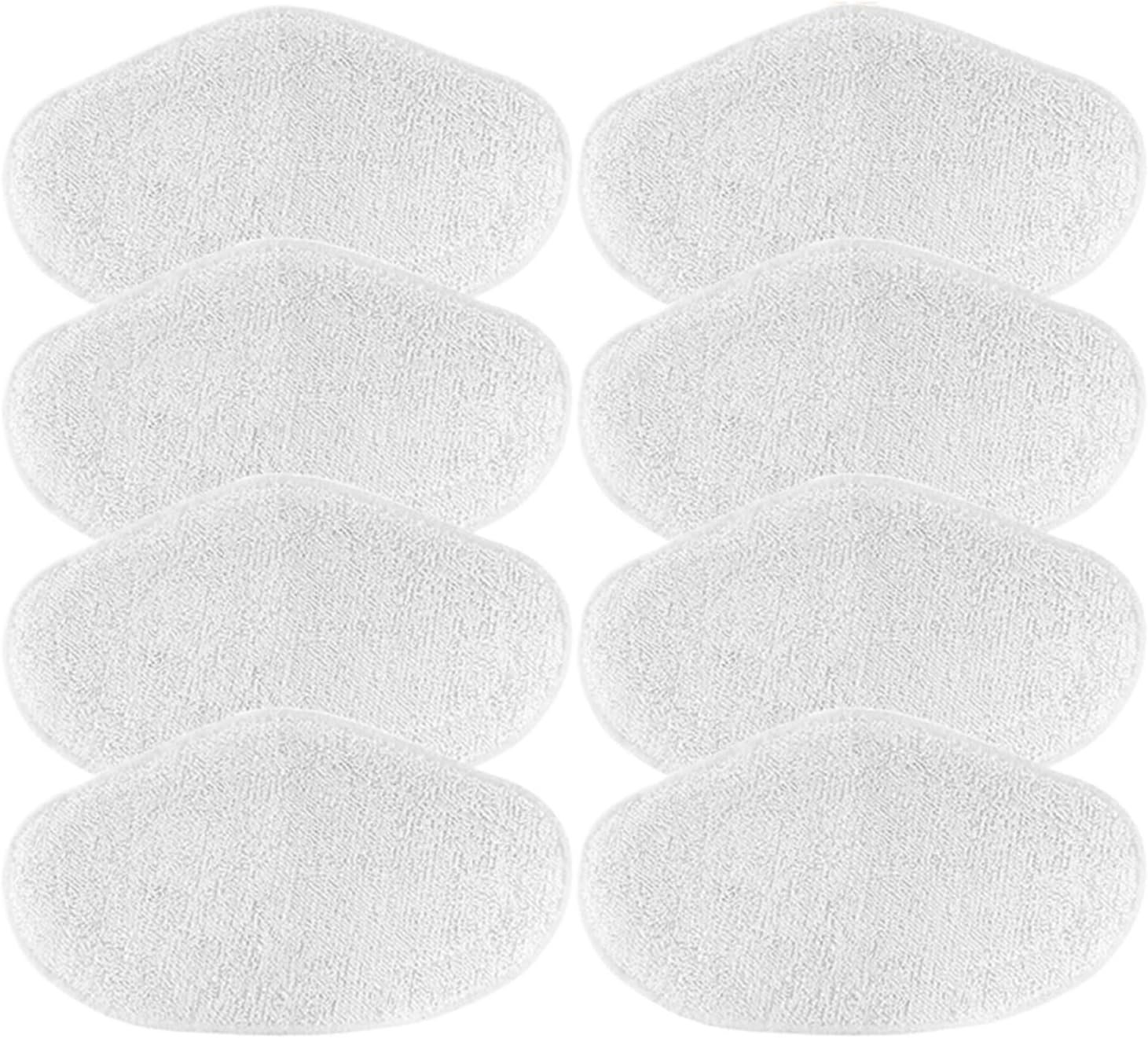 Steam Vacuum Cleaner Replacement Mop Rags Spare Parts Kit，Compatible For Polti，Compatible For Vaporetto，PAEU0332 Accessories Washable Mop Cloth(6pcs)