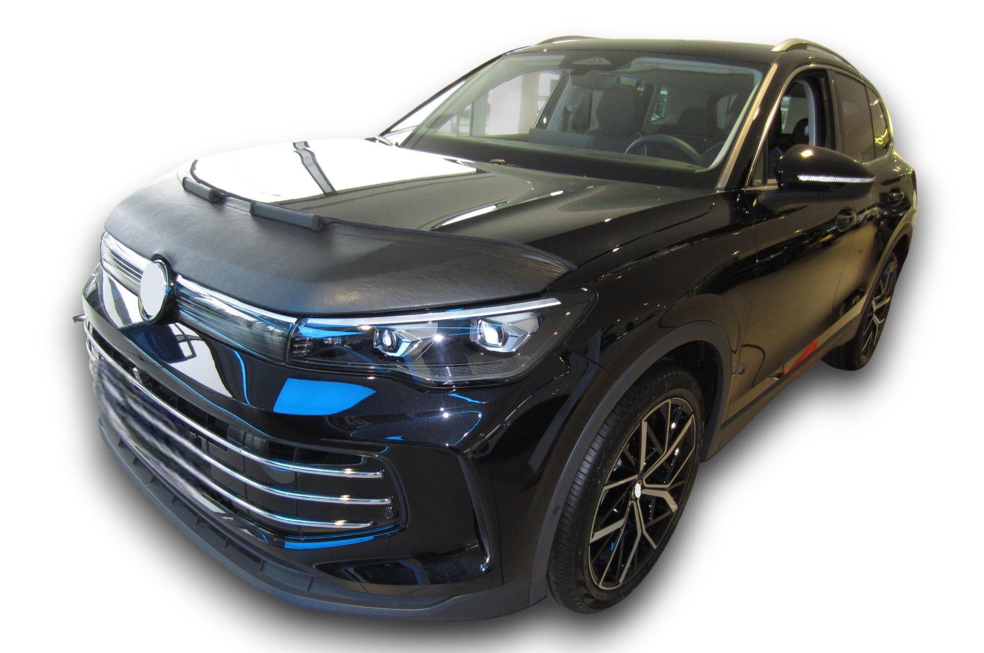AB-00845 Auto-BRA kompatibel mit VW Volkswagen Tiguan ab 2024 Haubenbra Steinschlagschutz Tuning Bonnet Bra