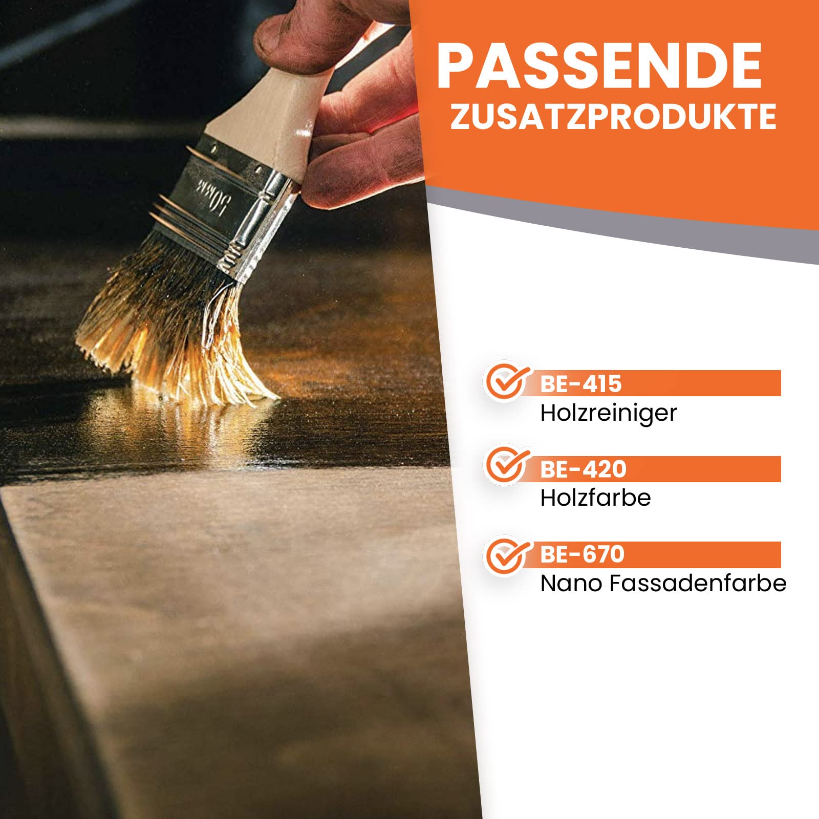 Nano Versiegelung 10l farblos für Holz, Dachziegel, Beton, Fassade, Metall - Abperleffekt, scheuerbeständig, schnelle Trocknung, geruchsarm, hohe Reichweite - BEKATEQ BE-450