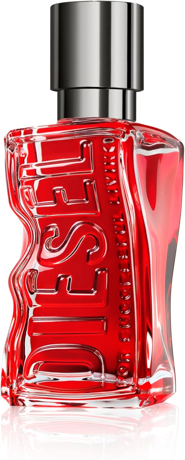 DIESEL D RED, Eau de Parfum & Fragrance Gift Set for Men, Fougere & Aromatic With Notes of Red Grapefruit, Lavender & Sandalwood