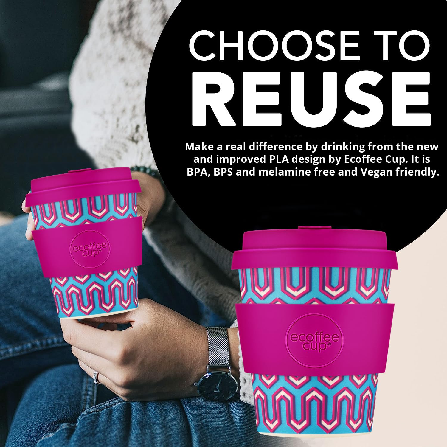Ecoffee Cup, gobelets réutilisables en bambou