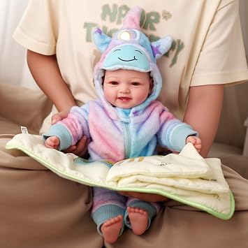 BABESIDE Baby Dolls, 17inch Large Realistic Cute Soft Body Baby Doll