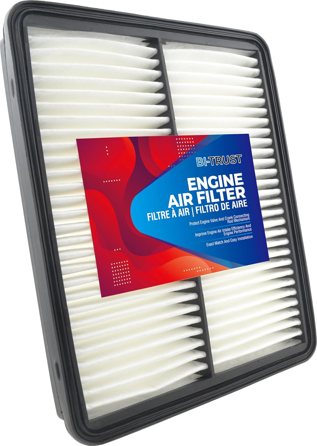 Engine Air Filter and Cabin Filter for Hyundai Santa Fe 2013-2018 V6 3.3L Santa Fe Sport 2013-2016 L4 2.0L 2.4L BI-TRUST XDT00032 Filtro de aire del motor, filtro de aire de cabina