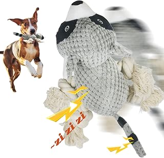 Squeaky Chew Plush Stuffed Dog Toys - Otter