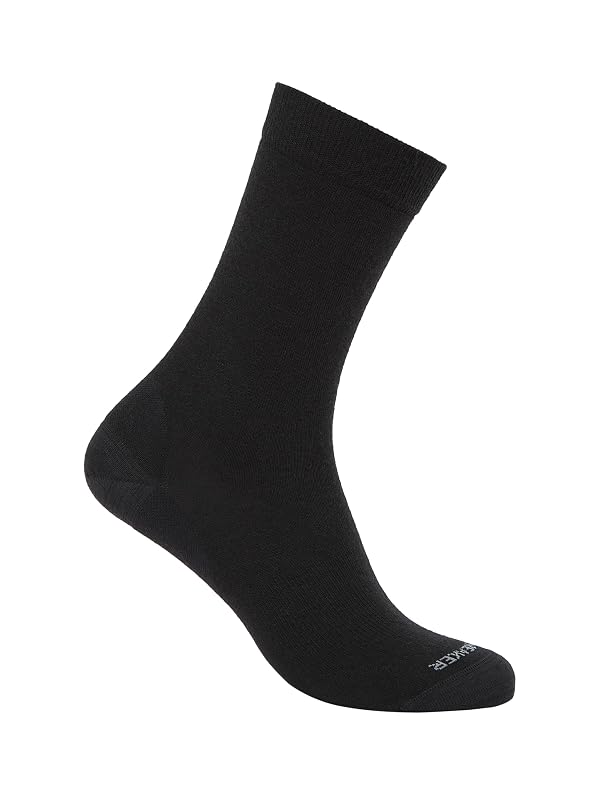 Icebreaker Merino Women's Lifestyle Fine Gauge Crew Socks, Large, Black by Icebreaker Merino - Used condition - US$19.90