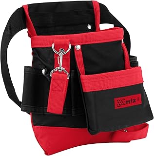 MTX Single Belt Tool Bag with 7 Pockets