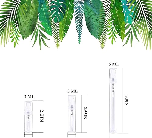 Miniatura 3 de Mini botellas de aerosol, 70 unidades de 0.2 fl oz, de plástico transparente, recipientes vacíos de muestra, perfume de niebla fina, botella de