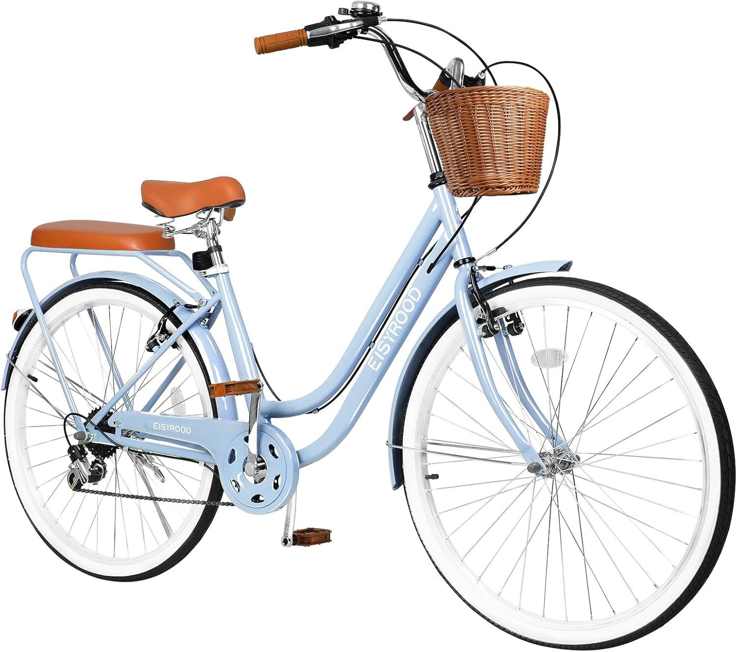 Bicicleta playera para mujer 26 pulgadas con 7 velocidades
