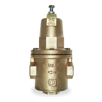Water Pressure Reducing Valve, 3/4 in.
