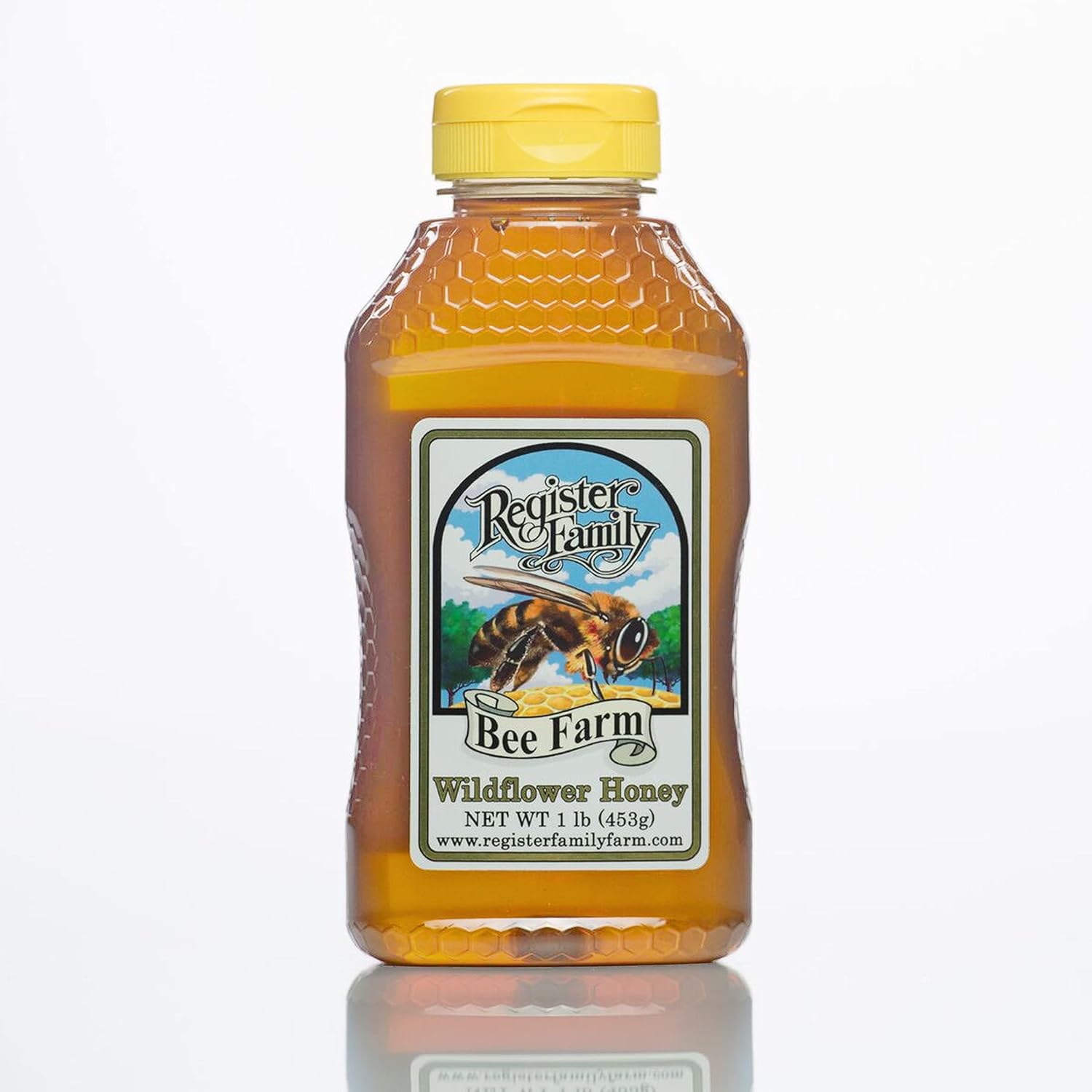 Raw Wildflower Honey - Squeeze Bottle