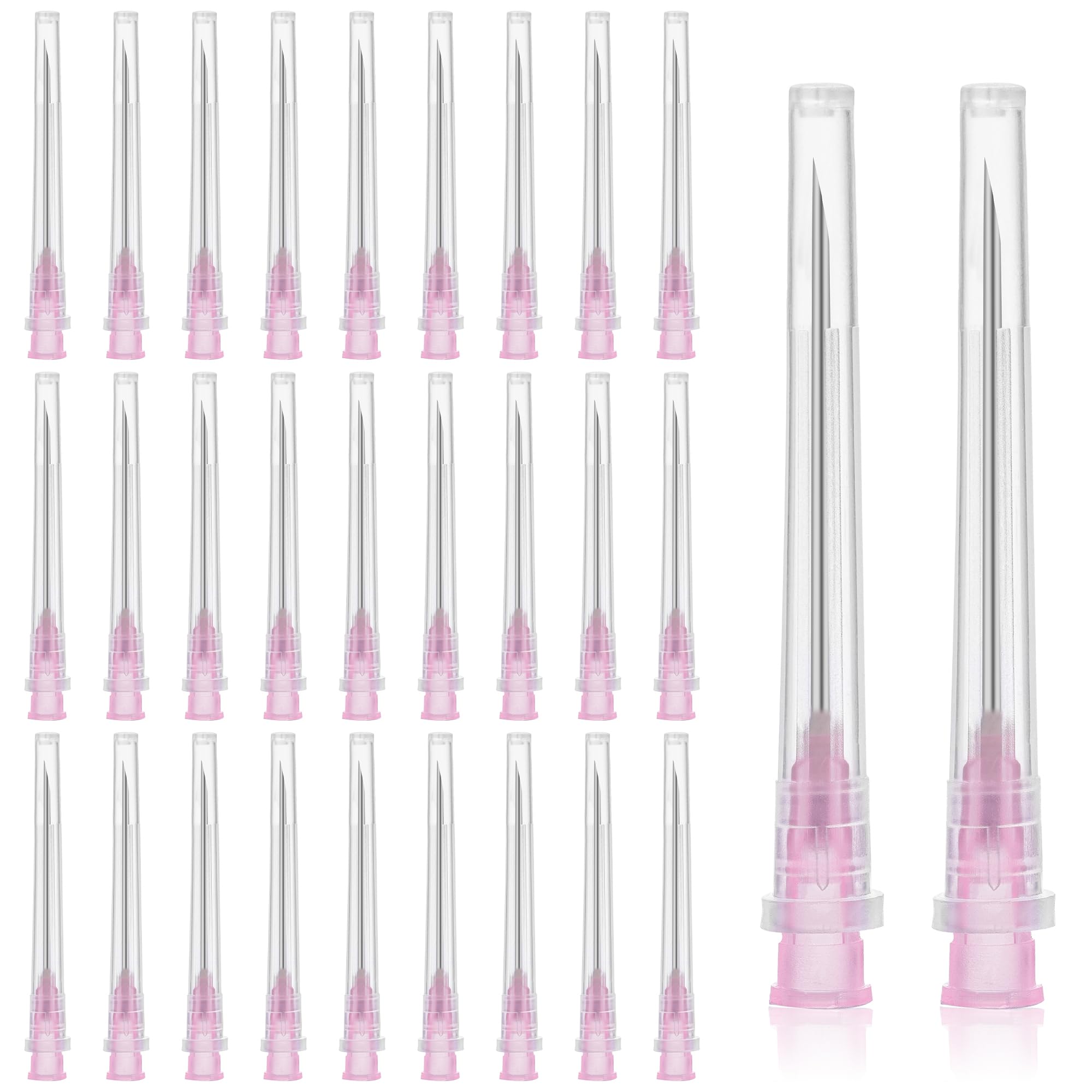 18 Gauge 1 inch Needle with Caps, Disposable Luer Lock for Liquids, Glue, Resin, Industrial and Lab Use, Individually Wrapped, Pack of 100 — Amazon image 13