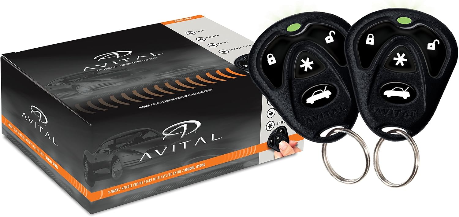 Avital 4105L Remote Start Keyless Entry & Directed DB3 XPressKit DEI Databus ALL Combo Bypass / Door Lock Interface Bundle Package image 2