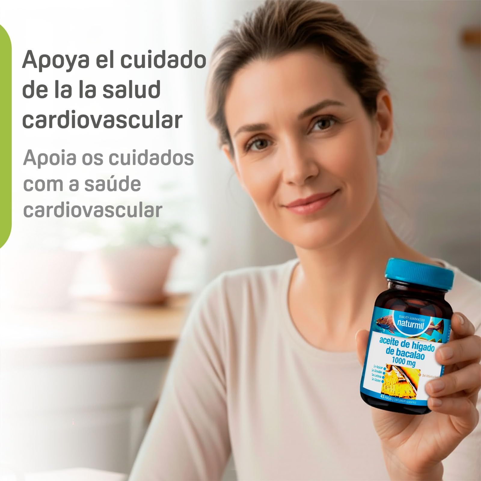 Nutricosmetics - Naturmil Aceite Higado De Bacalao 1000 Mg 45 Per