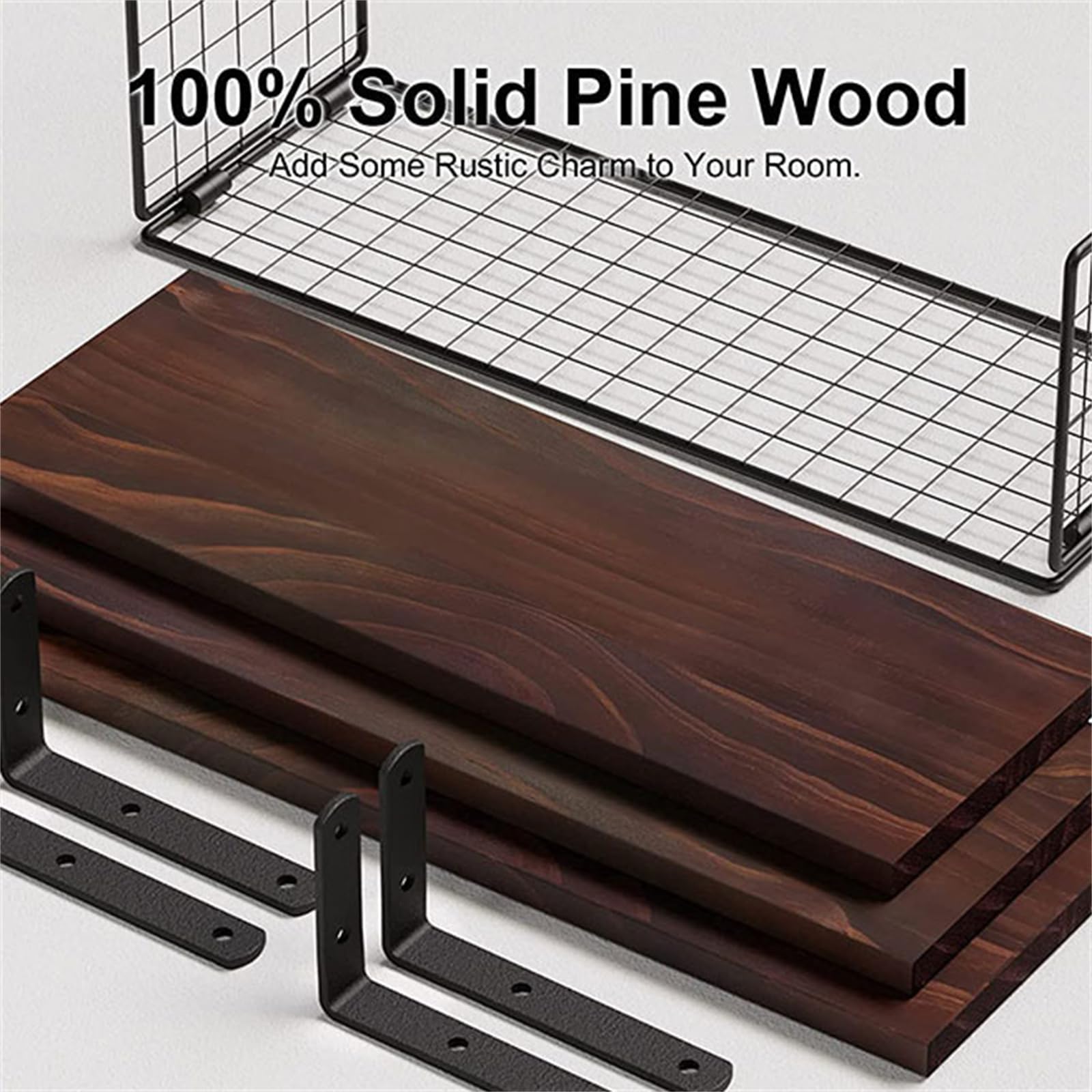 Mensole galleggianti da parete per il bagno in legno robusto set di 3 mensole salvaspazio sopra WC design mensole in legno