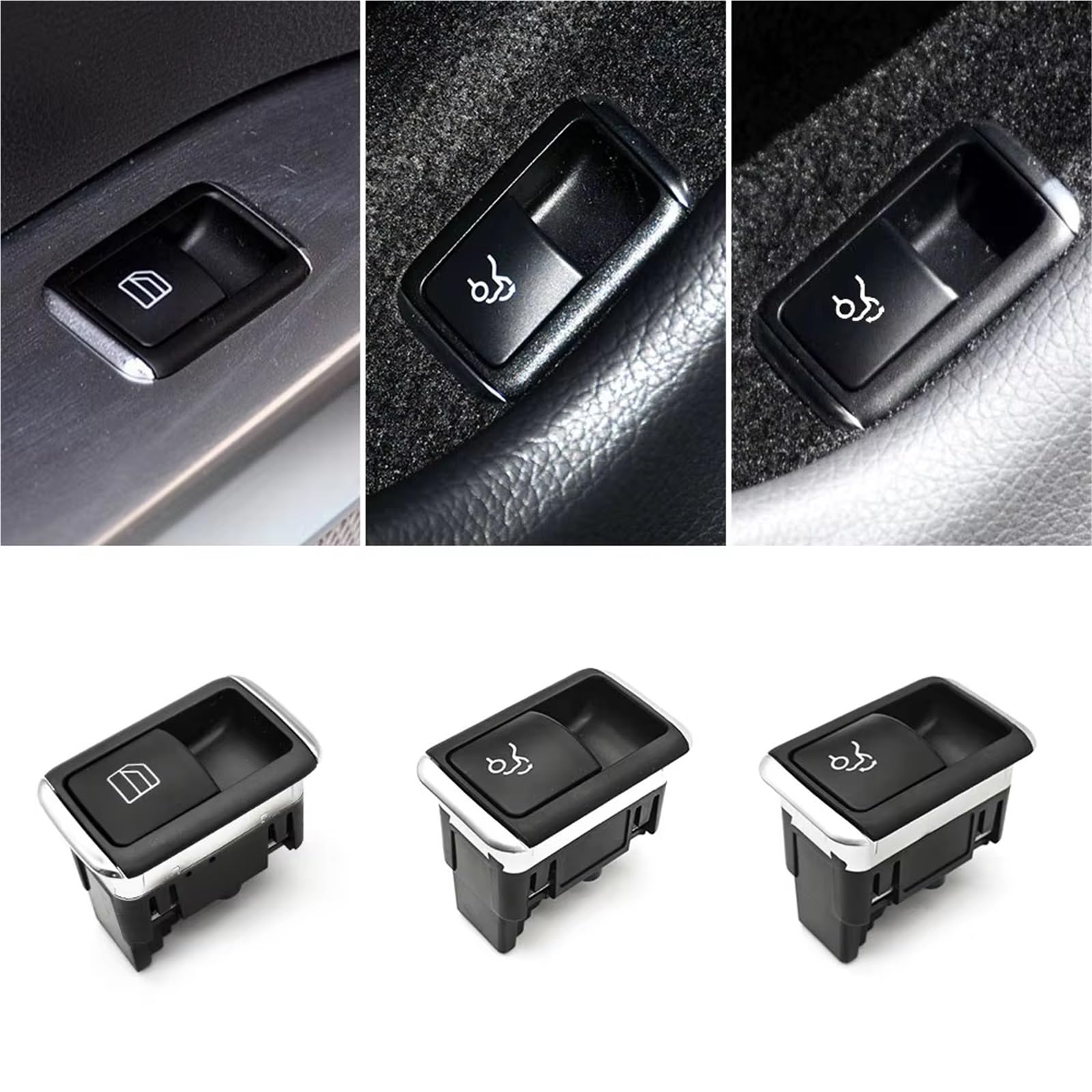 Per Benz Per W204 Per Classe C 2007-2014 Per X204 2008-2015 Sostituzione Interruttore Finestra Principale Elettrica Interruttore controllo finestra(A)