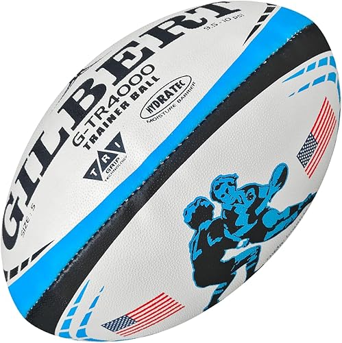 Miniatura 2 de Rugby Imports Gilbert G-TR4000 - Pelota de rugby para entrenamiento, talla 5