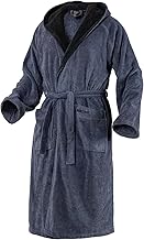 Mount Swiss ARBON unisex bathrobe with hood men's and women's bathrobe made of fluffy cotton eco-tex verified