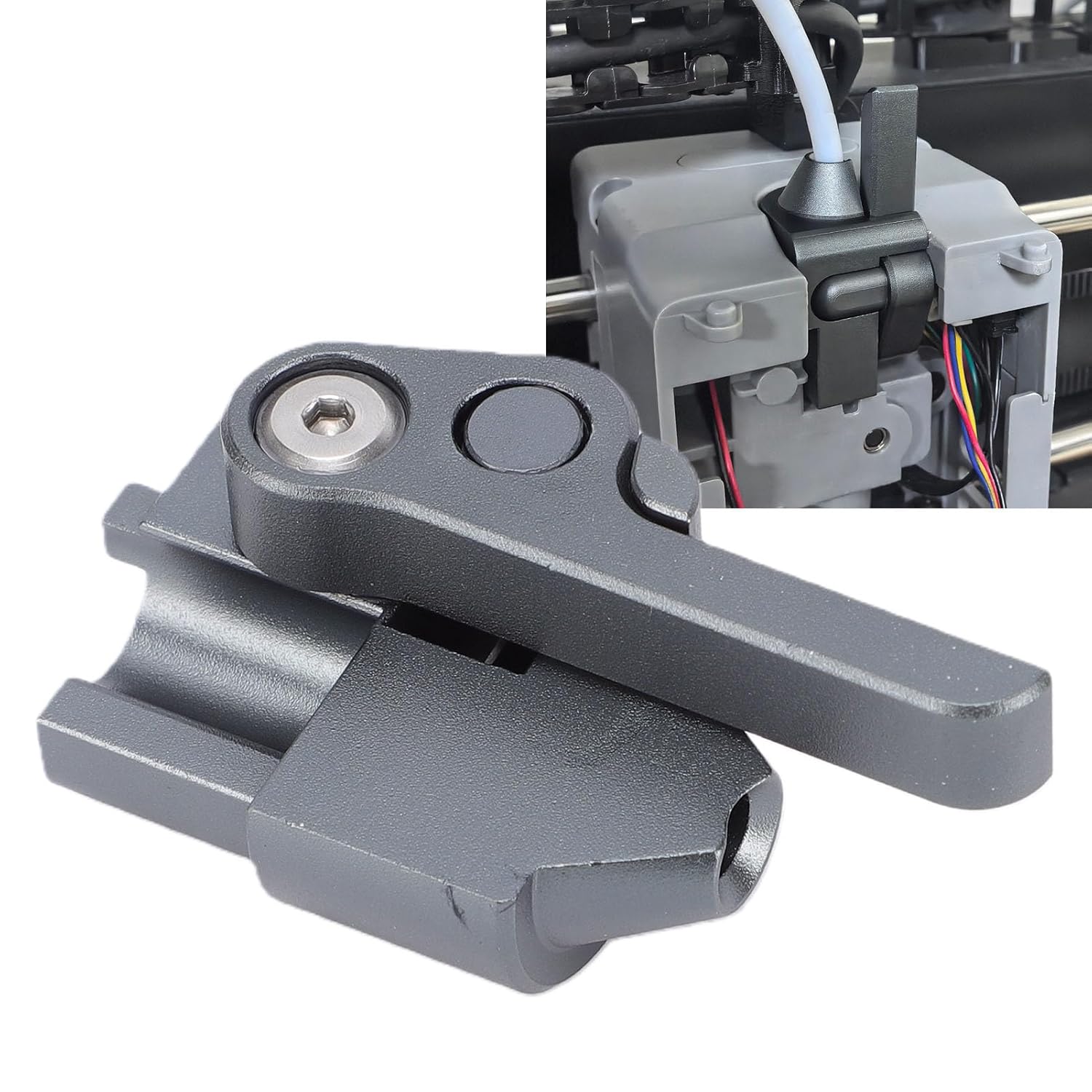 Fabater 3D Printer Consumable Cutter for Adventurer 5M, Extruder Filament Cutter 3D Printer Accessories, with 2 Blades