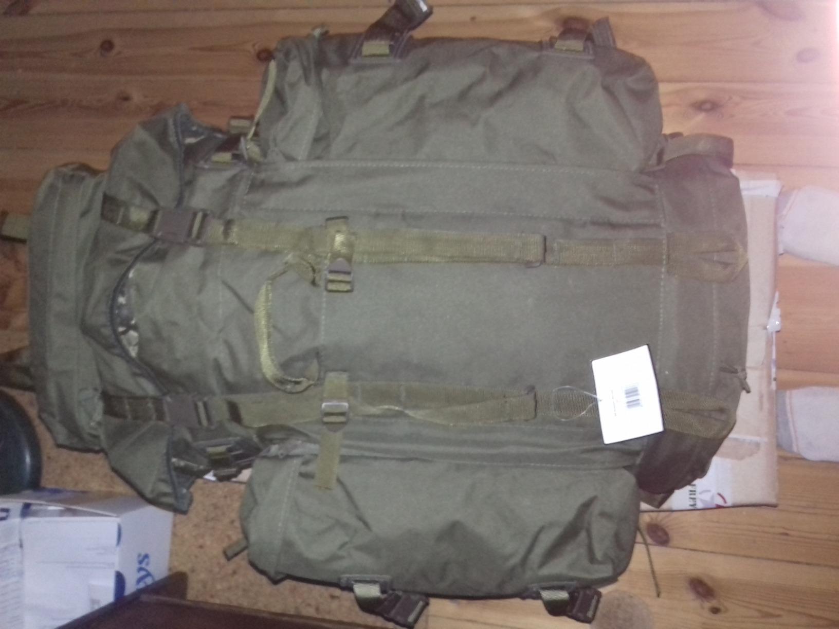 BW Bundeswehr Mountain Rucksack in Oliv Neu Bergrucksack 100 L mit ...