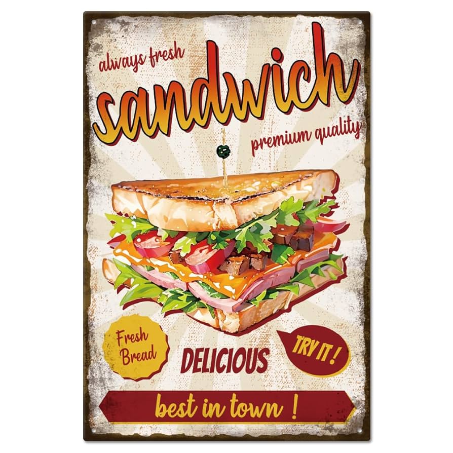 Amazon.co.jp: GLOBLELAND ヴィンテージサンドイッチと面白い