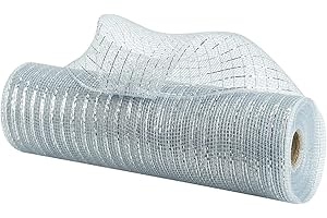 Beautiful Silver Mesh for Crafts and Decorations