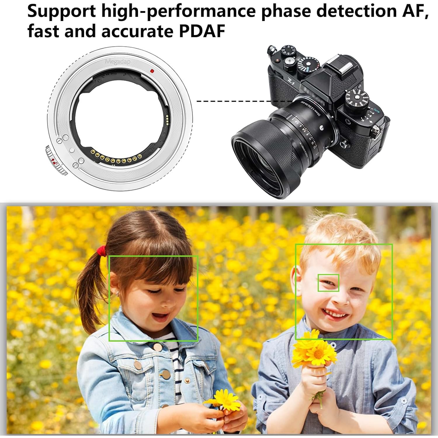 Amazon.com : Megadap ETZ21 PRO+,ETZ21 Pro Plus Auto Focus Adapter