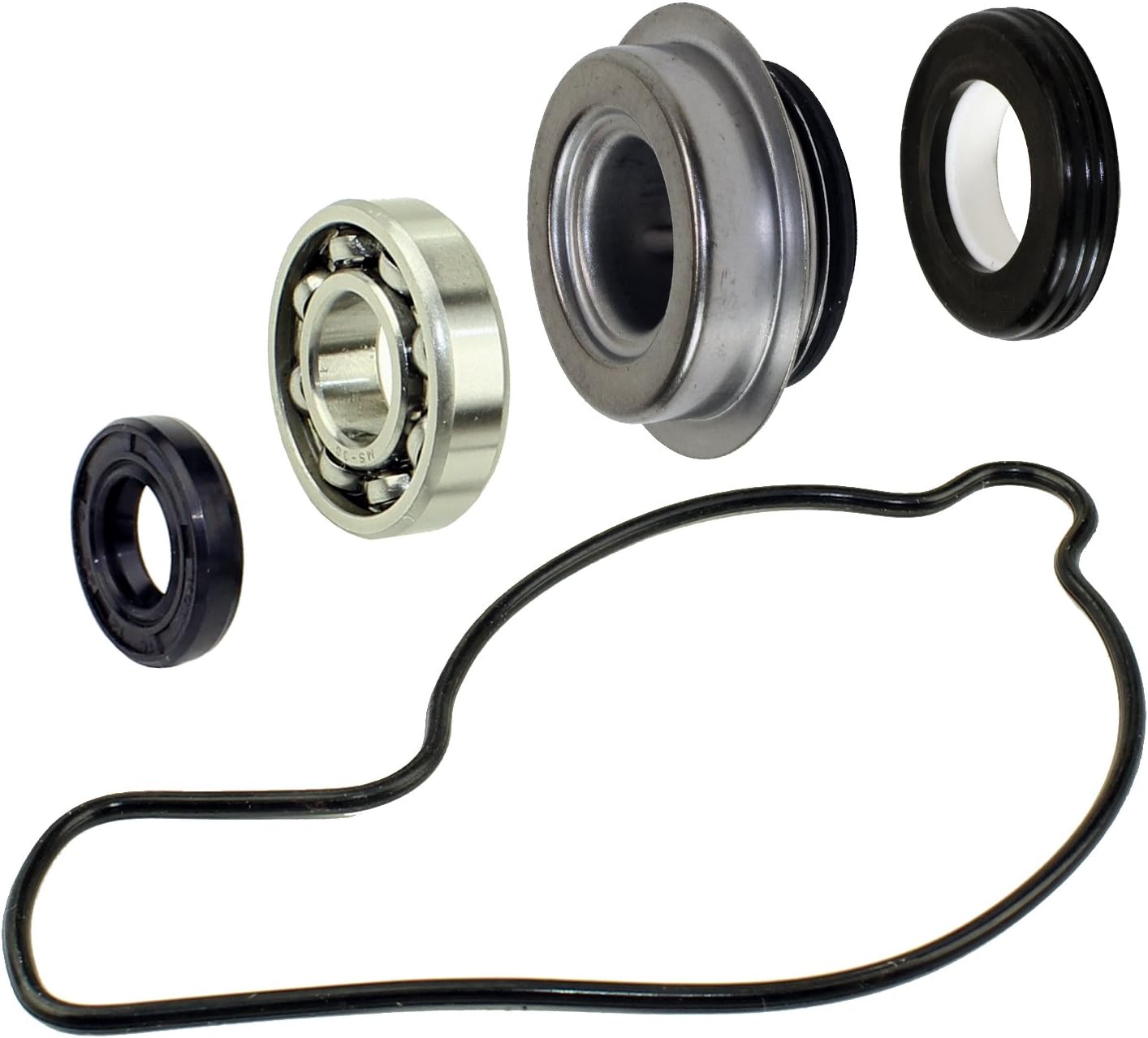 Caltric Water Pump Repair Kit Compatible with Honda Trx450R Trx450Er Trx 450Er 2004-2013